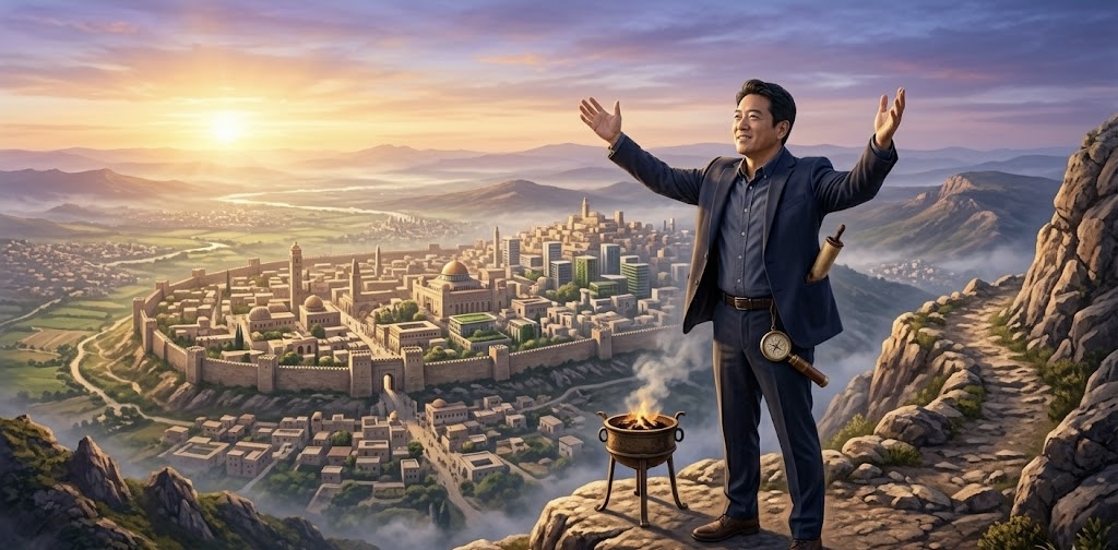 높은 산에 올라 아름다운 소식을 전하라: 두려워하지 말고 소리를 높여 너희의 하나님을 보라 (이사야 40장 9절) – IT CEO의 새벽 잠언